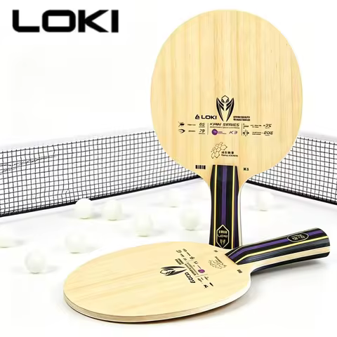 Orignal LOKI Kirin K3 Table Tennis Blade Professional 5 Wood 2 Carbon Ping Pong Paddle Rapid Attack
