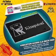 Kingston KC600 2.5" SATA SSD -  (256GB, 512GB, 1TB, 2TB)