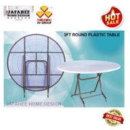 JFH 3V 3 FEET Round Plastic Table