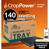 Seedling Tray BUNDLE 100PCS (140 HOLES) : 100 PCS (140 LUBANG) TRAY SEMAIAN / 100片 (140 洞) 育苗盘