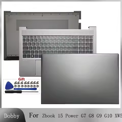 New Original Case For HP Zbook 15 Power G7 G8 G9 G10 XW5 Laptop LCD Back Cover Front Frame Top Palmr