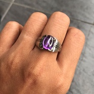 Cincin Batu Serai Purple