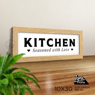 Wall Decoration Kitchen Room Decoration Room Sign Walldecor Sign Board – Kitchen WK01