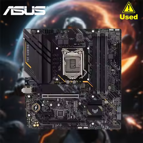 ASUS TUF GAMING B560M-E Intel B560 DDR4 LGA 1200 Micro ATX Motherboard