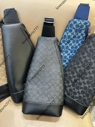 COACH蔻馳男士多米尼克腰包胸包單肩包