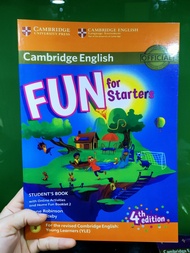 Fun for Starters Movers Flyers - Giấy bóng - Tặng kèm file nghe Mp3 (full bộ bản đẹp)