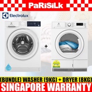 (Bundle) Electrolux EWF9024D3WB Front Load Washing Machine (9kg) + EDH804H3WB Heat Pump Dryer (8kg)