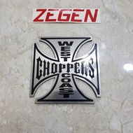 West coast choppers harley davidson Plate emblem