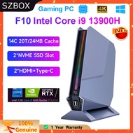 F10 Mini PC Intel Core i9-13900H i9-12900H i7-12700H i5-12450H Desktop Gamer Computer 16GB 512GB PCI