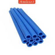 [Amleso1] Trampoline Pole Foam Sleeves Protection Tube for Children Jumping Bed 40cm 10Pcs Blue