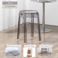 DAMIK Ghế đôn nhựa quán cafe ghế đẩu nhựa đúc decor phòng khách phòng trà quán trà chanh nhà hàng kh