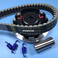 New GY6 125CC 150CC Performance Clutch Drive Variator and Powerlink 743 20 30 Bet For 152QMI 157QMJ 