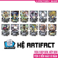 [K.FACTORY] [GOTCHARD] KAMEN RIDER GOTCHARD ARTIFACT system card