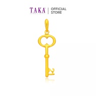 TAKA Jewellery 916 Gold Pendant Key