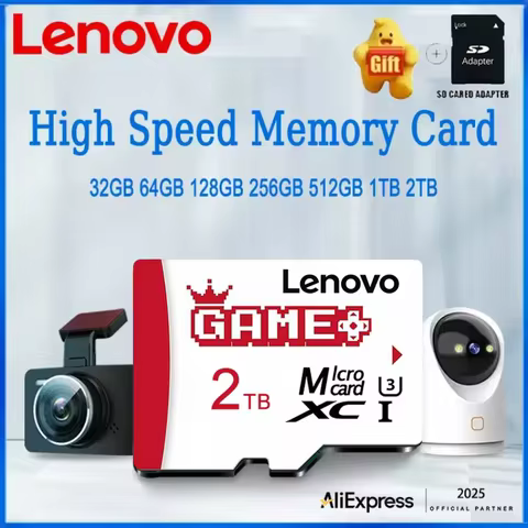 Original Lenovo 2TB 1TB Memory Card 256GB Class10 512GB Mini SD Card 128GB Micro TF SD Card High Spe