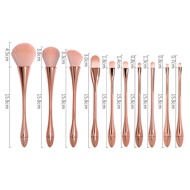 Su Jilian Small Waist 10 Pieces Set Full Set Makeup Brush Novice Beauty Tool Loose Powder Blush Brus