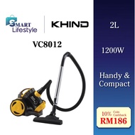 Khind Bagless Vacuum Cleaner 1200W VC8012