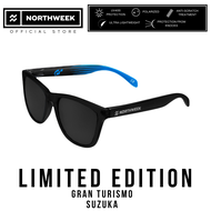 NORTHWEEK LIMITED EDITION GRAN TURISMO SUZUKA FOR MEN & WOMEN UNISEX POLARIZED UV400 PROTECTION BLAC