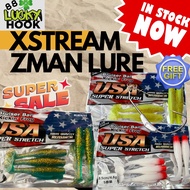 Xstream Zman Clone 5PCS TPR Soft Plastic Floating Lure Bait 8.5CM/4.8G Umpan Casting Haruan & Toman