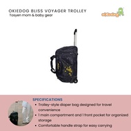 Okiedog Bliss Voyager Trolley Black Baby Bag
