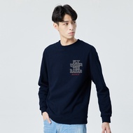 [ERSS] Low-Key Flight Round Neck Thick TEE-Male Husband Qing [K60267]