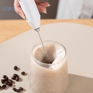 LIDU1 Handheld Electric Foam Maker Waterproof Whisk Drink Mixer Foamer for Lattes Cappuccino Drink M