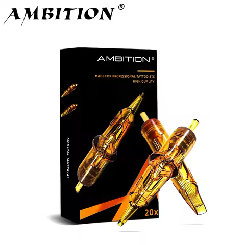 Ambition Glory Tattoo Cartridge Mix Needle 0.25mm 0.3mm 0.35mm Round Liner Shader Magnum Tattoo Need