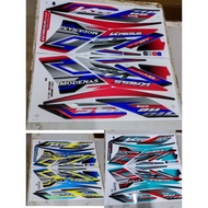 Stiker sticker body stripe cover set (2) modenas kriss 110 mr3 kriss110 mr 3 2023