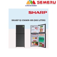 SHARP KULKAS 2 PINTU NEW / SILVER