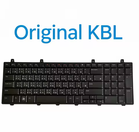 Oraginal TW Language For Dell 1745 Laptop New BLack Keyboard 03V3N7 V104025ES1