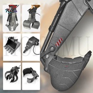 Latest accessories for 2025: Huina 1580 1593 Rc excavator accessories, alloy ball gripper, drill bit