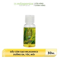 Rice Bran Oil / Olive Oil Milaganics 30ml