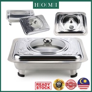 📦5pcs set BUFFET EMBOSSED BUFFET TRAY SET/BUFFET FOOD TRAY/SERVING TRAY/FOOD PAN KENDURI SET