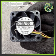 SANYO 4cm Radiator Fan Thin 2.8 cm 12V 0.84A. VERY POWERFUL WIND SanAce40 9GV0412P3K30