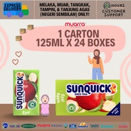 Sunquick Epal Kotak Juice Drink 1 Carton (24 x 125 ml)  with  EXPRESS DELIVERY SERVICE to Melaka, Jo
