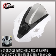 For CFMOTO 675SR-R 675SR  675SS Motorcycle Competition Windshield Fairing Kit  Modified Integrated F