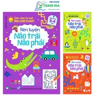 Book - Training the Left Brain and Right Brain - Intellectual playground, thinking games - For child