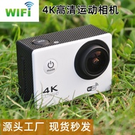 F60 Action Camera 4K HD 2-Inci Luar DV Sukan Bawah Air Gunung Anjing Menembak Udara Kamera Lasak
