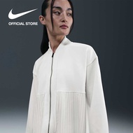 Nike Womens Sportswear Pleated Jacket - Sail