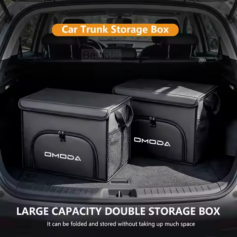 NEW Car Trunk Organizer Box, Large Capacity, Storage Bag, Stowing, Tidying, For OMODA JAECOO C5 OMOD