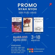 Promo Buku Seri Puisi Arab