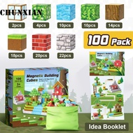 Minecraft Magnetic Building Blocks Children's Educational Toys,gift set