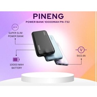 PINENG Power Bank Pn-732 10000mAh Type C output 5v/2.4A Super Slim Powerbank PN732
