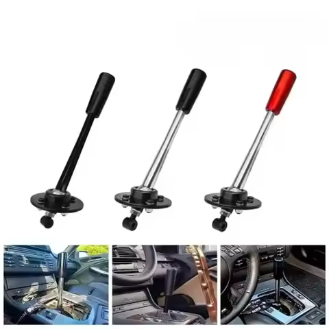 Gear Transmission for E30 E36 E39 Z32 65mm Short Shifter Lever with Knob Drift Tuning Adjustable Sal