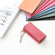 真皮鑰匙包【意大利皮革】戶外休閒露營生日禮物男士父親節DE02M