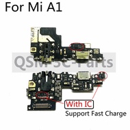 Charge Board With IC for Xiaomi Mi A1 Mi A2 USB Plug PCB Dock Connector Flex Cable Replacement Parts Charging Port