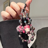 Lovely SP cute PUCKY doll key ring hanging CRYBABY bag accessories, Popmart phone Chain hanging orna