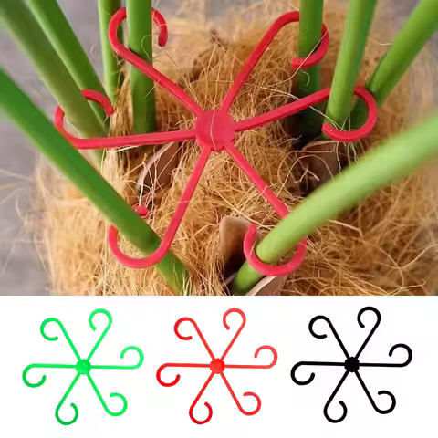 1/2/4pcs Plant Fixing Clips Plastic Climbing support frame for Alocasia Monstera Vine Monstera Shape