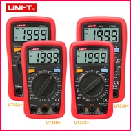 【Ready Stock】UNI-T Palm Size Multimeter Resistance Measure LCD AC DC 2mF Capacitance NCV Tester Back