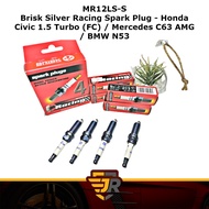 Brisk Performance Silver Racing Spark Plug (MR12LS-S) - Honda Civic 1.5 Turbo (FC) / Mercedes C63 AM